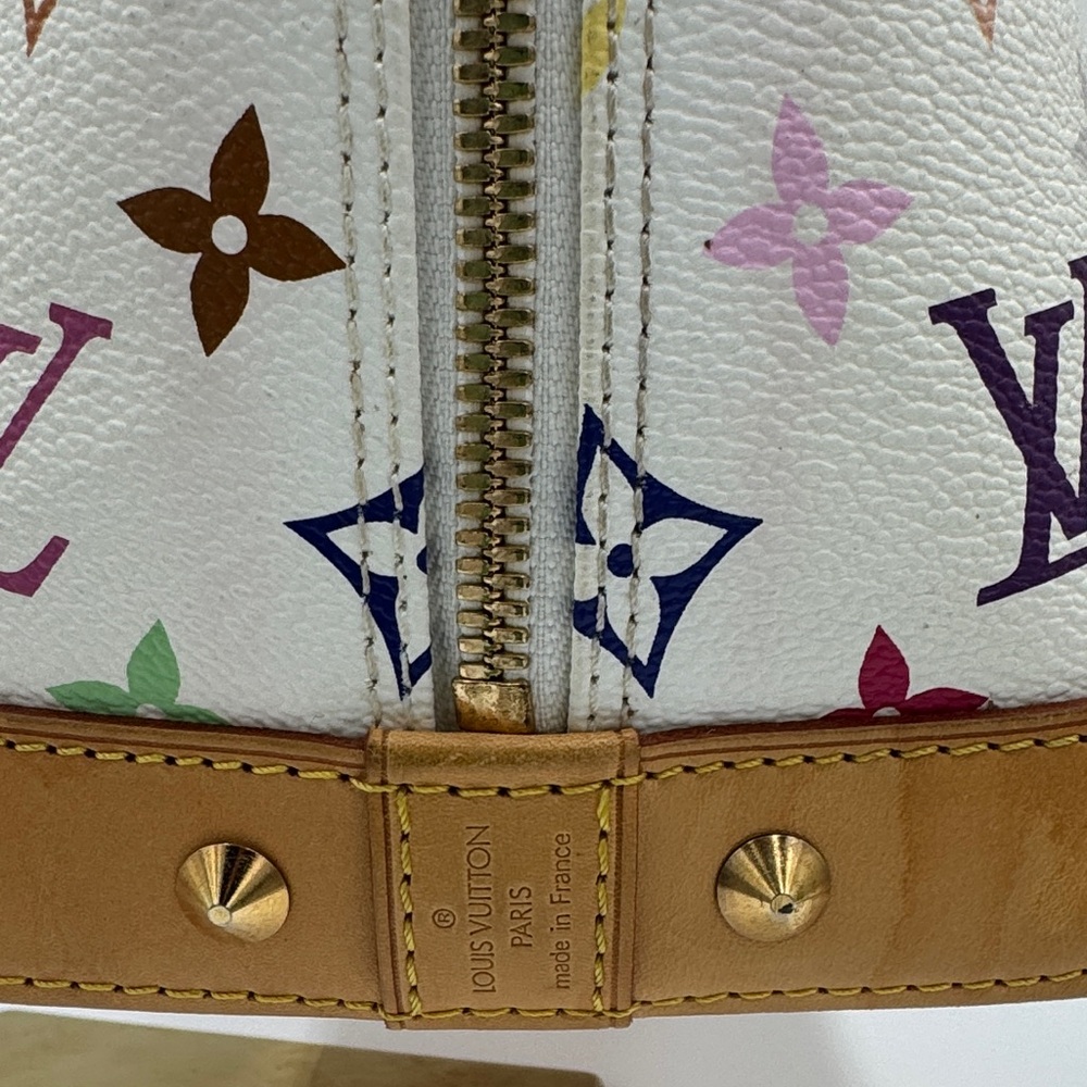 Louis Vuitton White Murakami Alma - Picture 5 of 12